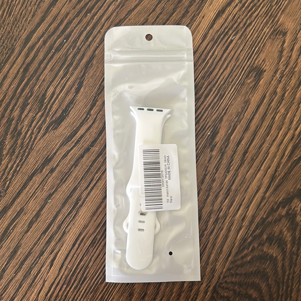 White Apple Watch Band